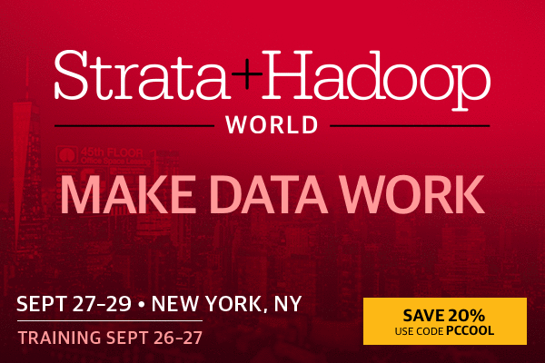 Strata-Hadoop World NYC Conference Pass Giveaway & Discount
